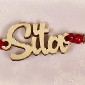 Personalized Acrylic Name Rakhi