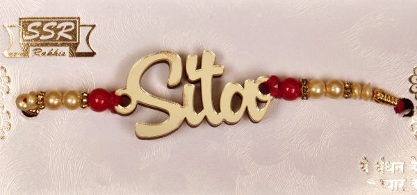 Personalized Acrylic Name Rakhi